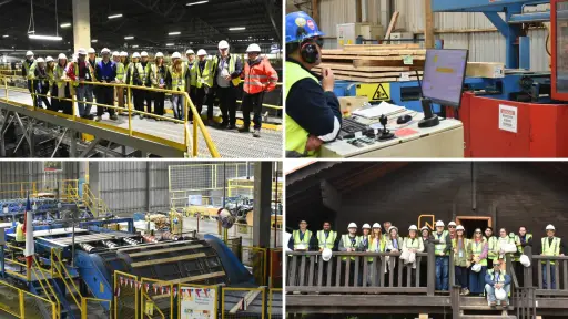 Delegación de Uruguay conoció en Los Ángeles tecnologías para la construcción en madera
