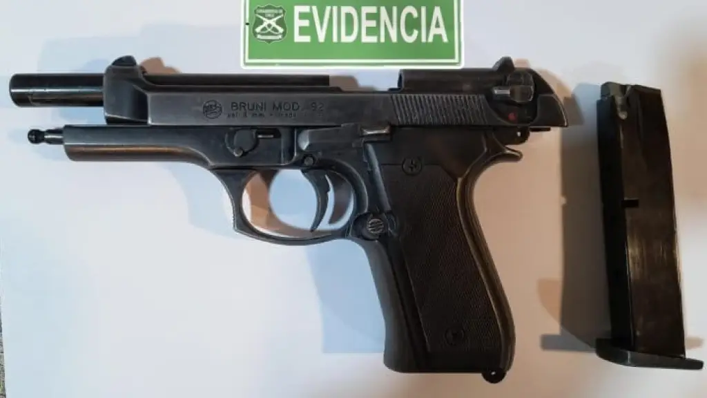 Operativo, además, culminó con un arma incautada por Carabineros, Cedida