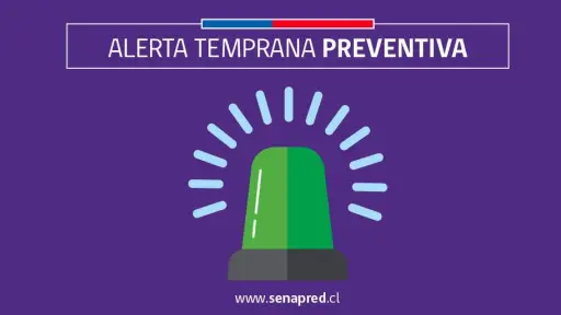 Senapred declara Alerta Temprana Preventiva por evento meteorológico en la Región del Biobío