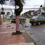 Dos lesionados \'graves\' dejó accidente de tránsito en el centro de Los Ángeles, La Tribuna