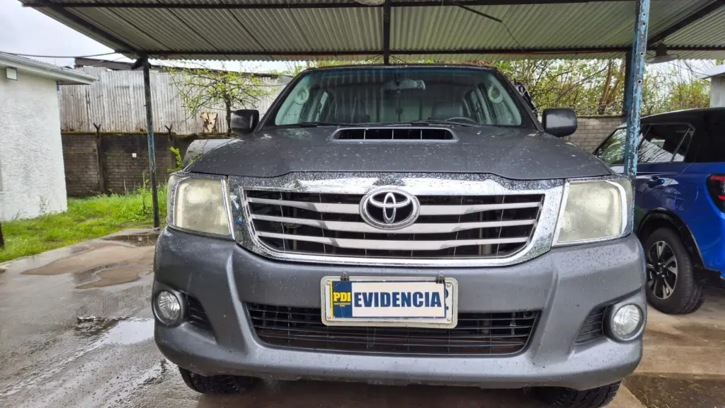 El vehículo fue recuperado en la localidad de Lautario, región de la Araucanía, PDI Araucanía