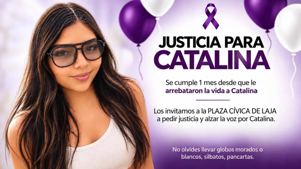 A las 18 horas de este lunes 28 de septiembre se realizará un encuentro para pedir justicia por Catalina., @justiciaparacatalinaa