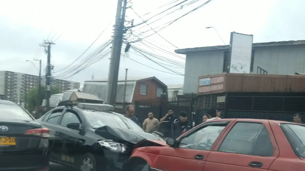 Accidente de tránsito en Paillihue / Cedida