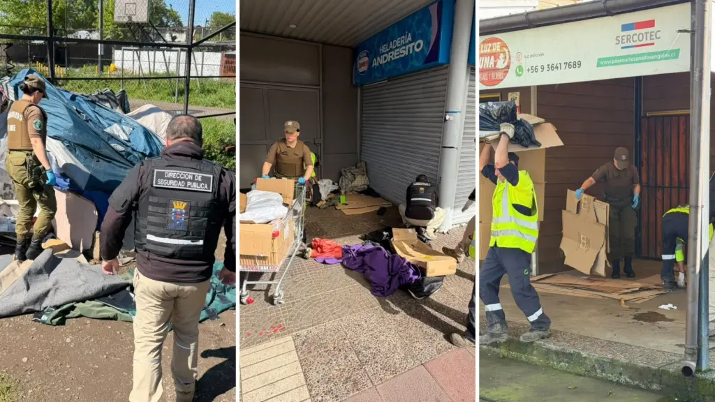 Fecas, ratones y objetos cortopunzantes: Los hallazgos del nuevo operativo de desarme de rucos en distintos puntos de Los Ángeles, La Tribuna