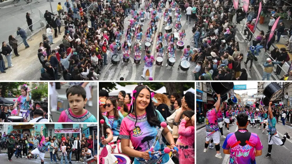 Niños, jóvenes y adultos formaron parte de la delegación de Awkan Kuyen, que recorrió las calles de Valparaíso durante las jornadas del 3 y 4 de octubre., Cedida