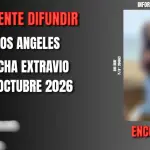 La familia de Geraldine Reyes y la BRAE informaron que fue encontrada, tras la difusión de su búsqueda en Los Ángeles., @brae_brigada