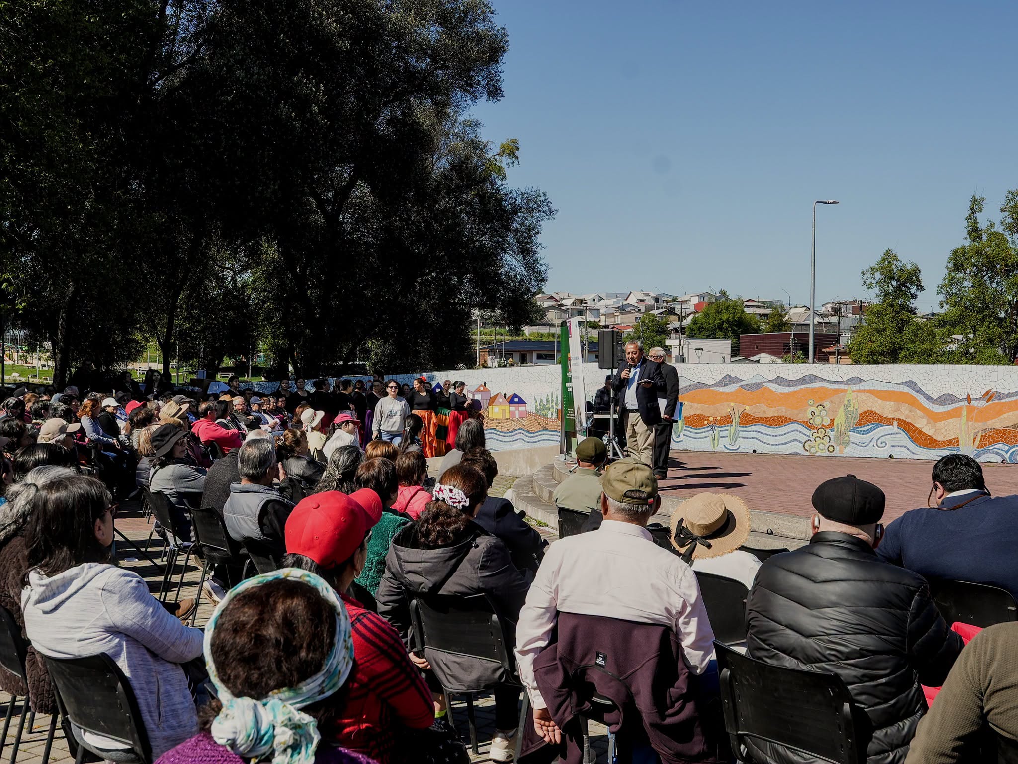 Actividad de celebración para personas mayores de la Municipalidad de Laja. / Municipalidad de Laja