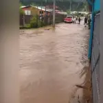 Aguacero de siete minutos, Municipalidad de Antuco