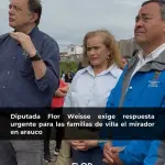 Diputada Flor Weisse exige respuesta urgente para las familias de Villa El Mirador en Arauco