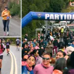 La largada se realizó en el cruce Abanico, punto que también recibió a los participantes al finalizar sus recorridos., Cedidas