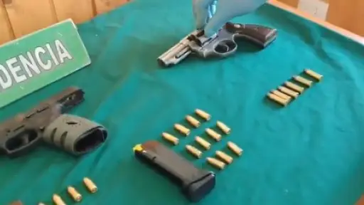 Operativo de Carabineros en Cabrero suma siete detenidos y decomiso de armamento