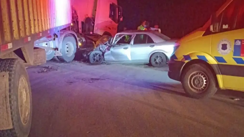 Fatal accidente de tránsito en Laja, Emergencias Laja