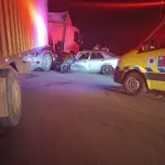 Fatal accidente de tránsito en Laja, Emergencias Laja