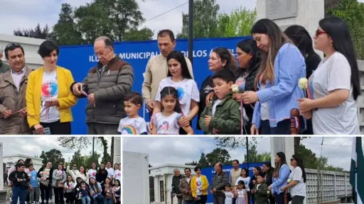 Inauguran memorial Amor Eterno en recuerdo de hijos fallecidos en gestación o al nacer en Los Ángeles