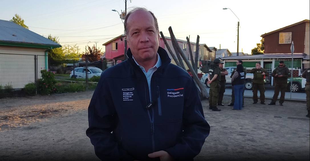 Delegado presidencial provincial Juan Pablo Mellado / DPP