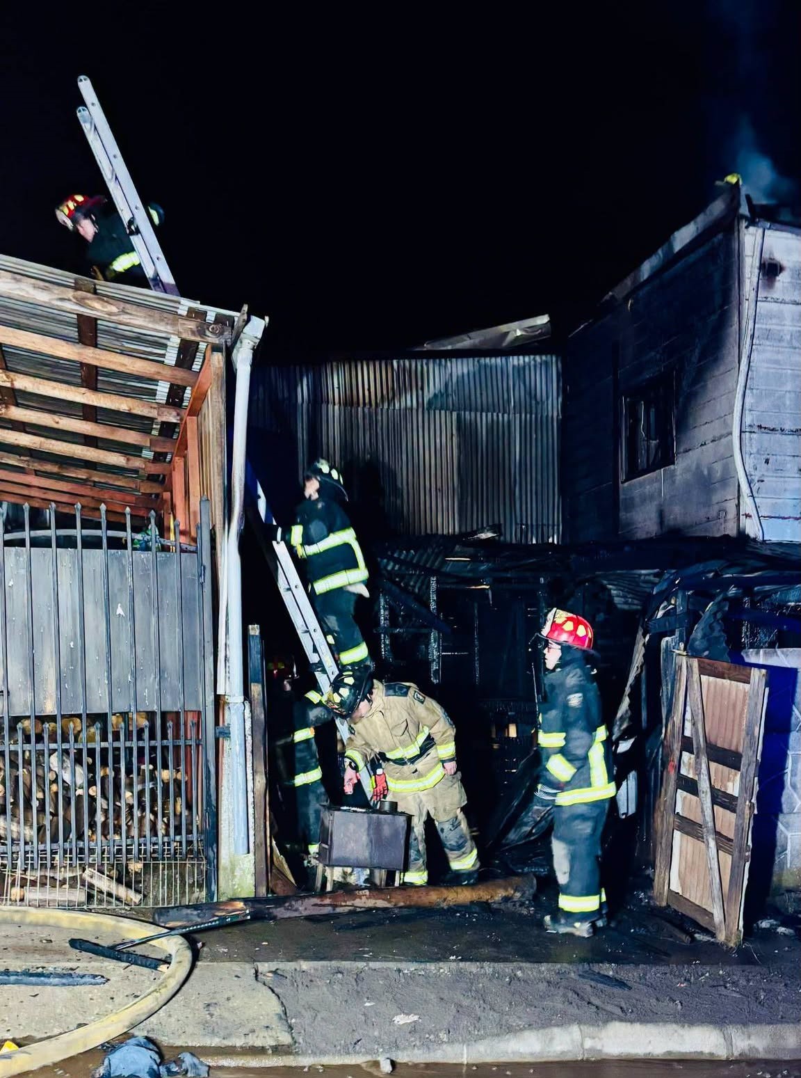 Incendio de vivienda / CB Mulchén