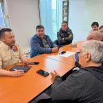 Reunión dirigentes con autoridades, Municipalidad de Nacimiento