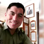 Sargento segundo Jaime Urrea, de dotación de la tenencia de Carabineros de Canteras., Cedida