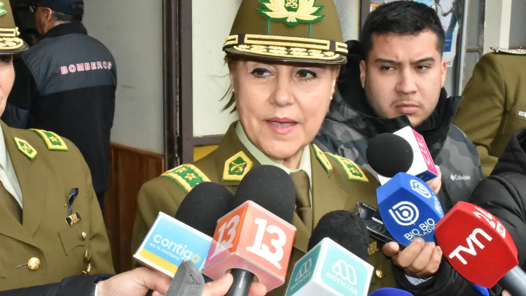 Directora nacional de Logística y Abastecimiento de Carabineros, general inspector María Teresa Araya, La Tribuna