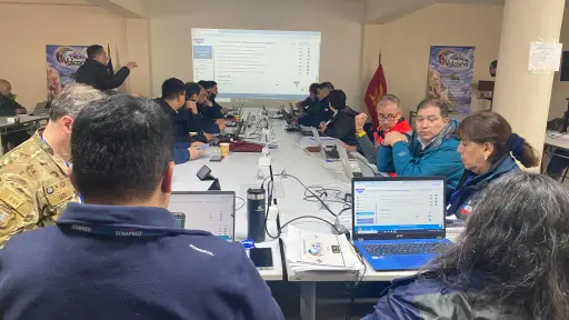Volcano pone a prueba coordinación ante emergencias de alta complejidad en Biobío