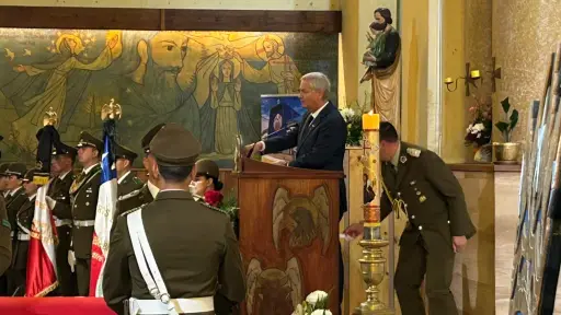FOTO:Vamos a pedir las máximas sanciones: Kast por crimen de Jaime Urrea en misa en Los Ángeles