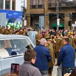 Cortejo fúnebre de Jaime Urrea llegó a la Catedral de Los Ángeles. En breve se espera el arribo del presidente José Antonio Kast., Diario La Tribuna