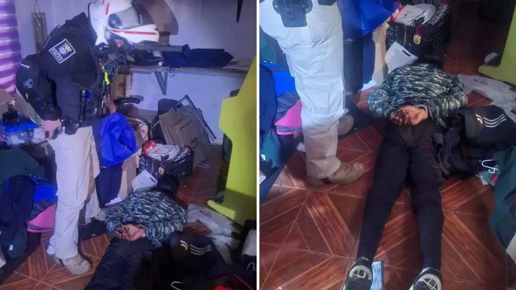 Detienen a un hombre robando al interior de un domicilio en el centro de Los Ángeles , La Tribuna
