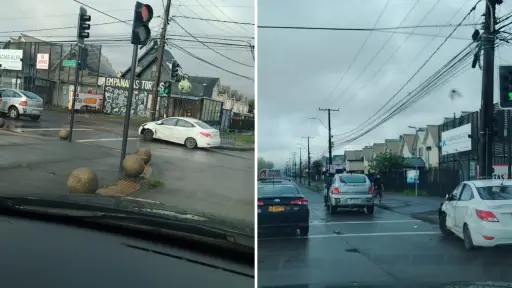 AHORA: Adulto mayor tuvo que ser reanimado tras accidente de tránsito en Los Ángeles