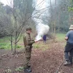Fiscalización por quemas controladas, Carabineros de Chile