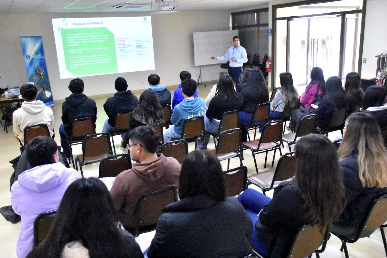 Registro de la visita. / Diario La Tribuna