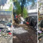 Desarman rucos instalados en sitio abandonado en el centro de Los Ángeles, Carabineros de Chile | Primera Comisaría de Los Ángeles