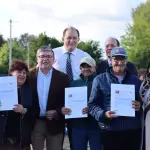 Entrega de sus subsidios habitacionales en Negrete, Seremi de Vivienda y Urbanismo
