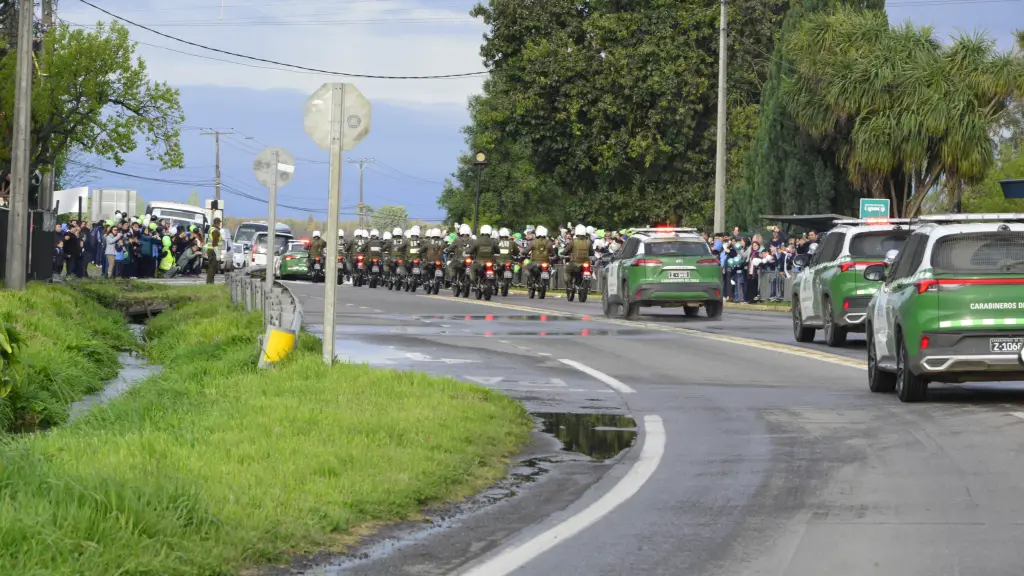 Escolta por cortejo fúnebre de SOM Jaime Ariel Urrea Burgos, La Tribuna