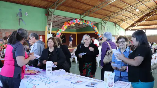 Festival de la Sabiduría convocó a 150 personas mayores en el CESFAM Sur