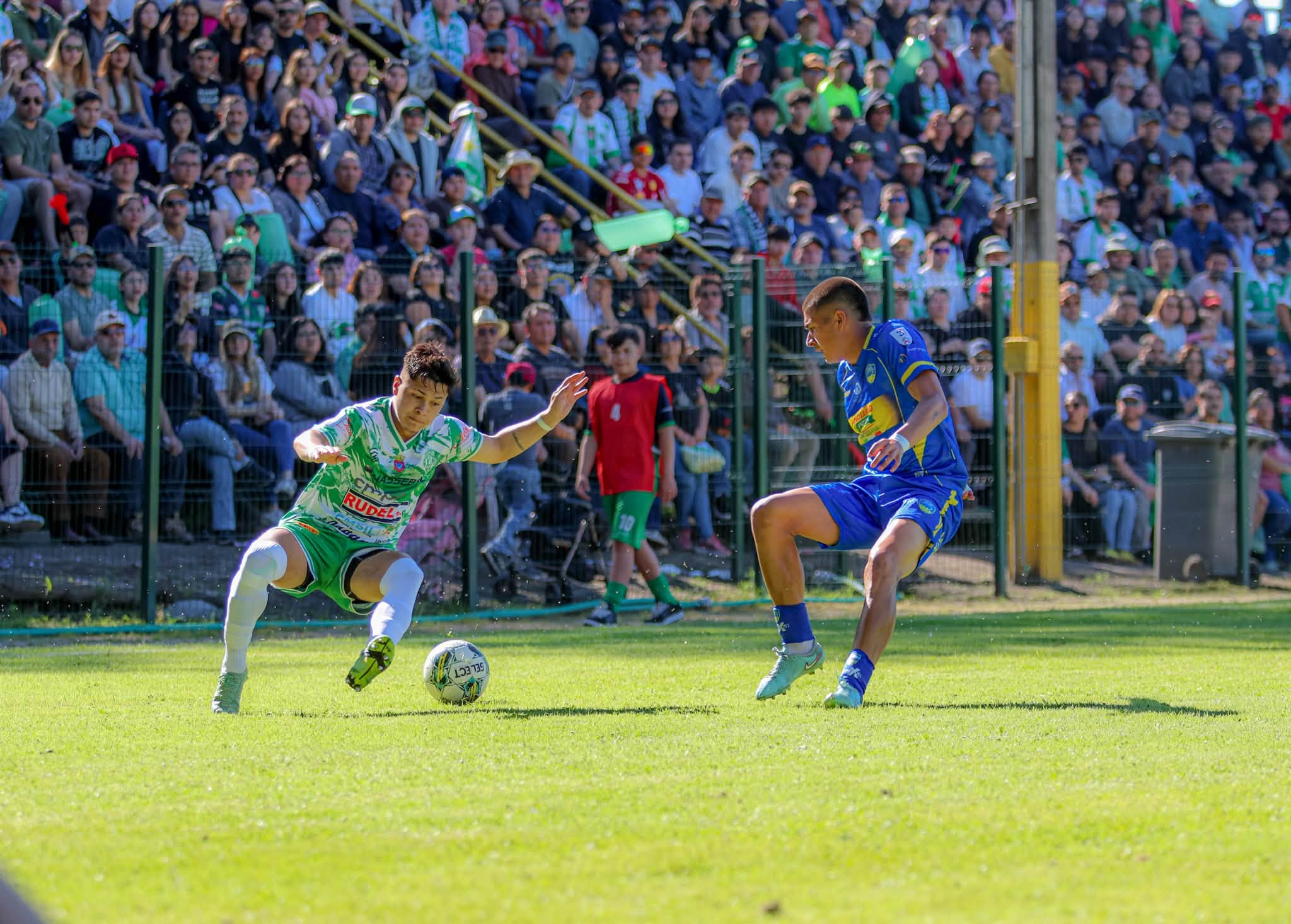 Un lleno total en el Facela, siendo testigo de un ascenso histórico para el conjunto Albiverde / Manuel Ignacio Carbullanca