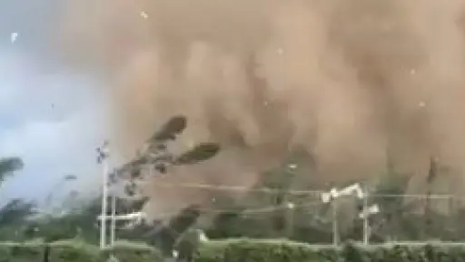 Reportan tornado EF-2 en Requínoa en medio de tormentas eléctricas y lluvias entre la RM y el Biobío