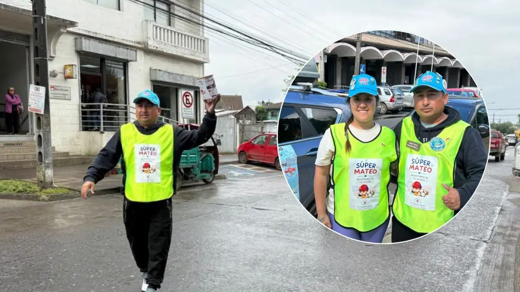 Caminata por Mateo llegó a Los Ángeles: Buscan reunir  millones para su tratamiento desde Quellón a Santiago, La Tribuna