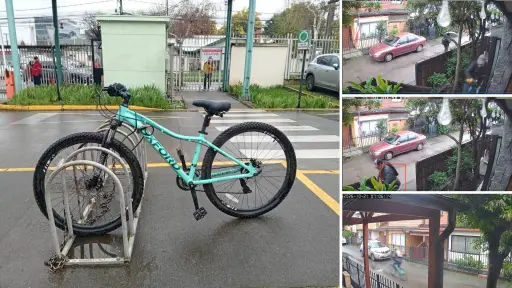 Iba a trabajar con ella: vecina pide ayuda para recuperar su bicicleta robada en Los Ángeles
