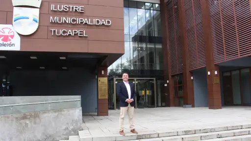 Exalcalde de Cabrero Mario Gierke llega a Tucapel para dirigir la Secplan