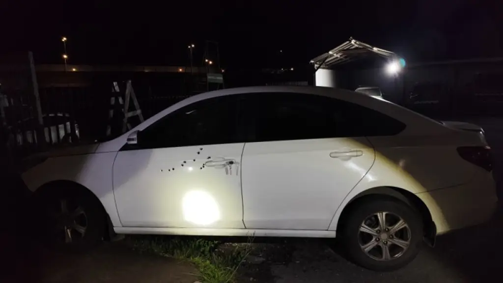 Impactos de bala en automóvil en Cabrero, Fiscalía