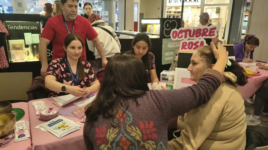 La Feria de la Salud para la Mujer albergó distintos stands con entrega de información en distintas temáticas de salud., La Tribuna