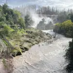 Actividad turística en los Saltos del Laja, Diario La Tribuna