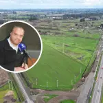 El terreno se ubica en el sector Pata de Gallina, camino a Nacimiento, y fue considerado originalmente para, La Tribuna