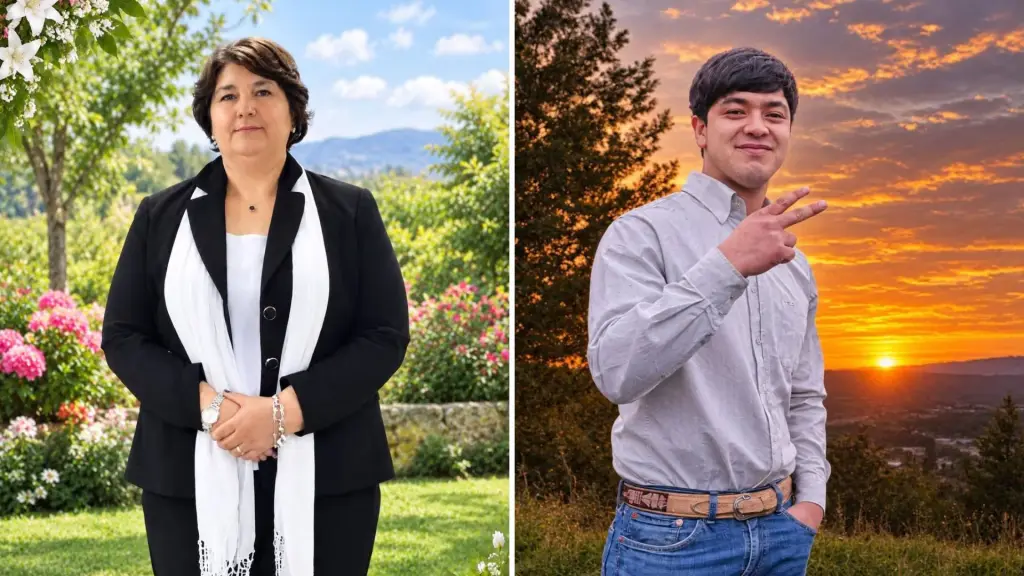 Lilian Monje y Bastián Castillo fallecieron este martes en una colisión en la ruta que conecta Los Ángeles con Santa Bárbara., Redes sociales