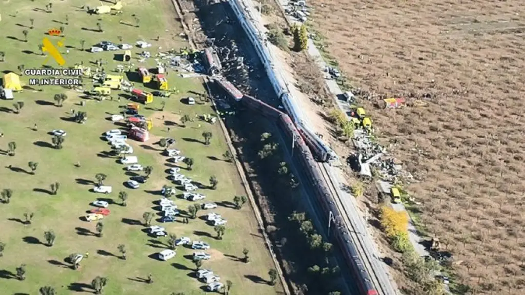 El siniestro involucró a un tren de alta velocidad de Renfe y a un convoy de la compañía Iryo, que colisionaron en las inmediaciones de la estación de Urda., Redes sociales