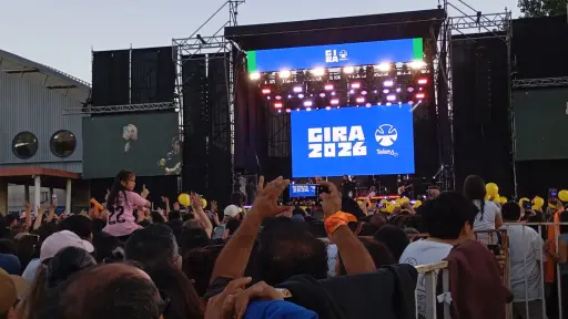 Música y solidaridad marcaron el paso de la Gira Teletón por Los Ángeles