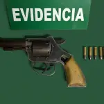 El operativo culminó con un arma incautada por parte de personal de la Sección Centauro., Cedida